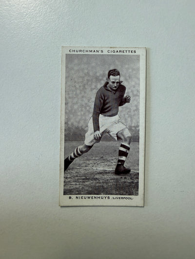 1938 - B. NIEUWENHUYS - ARSENAL - VINTAGEKORT