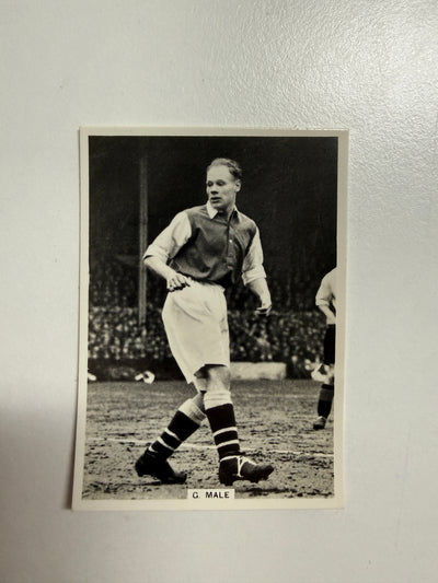 1939 - G. MALE - ARSENAL - VINTAGEKORT