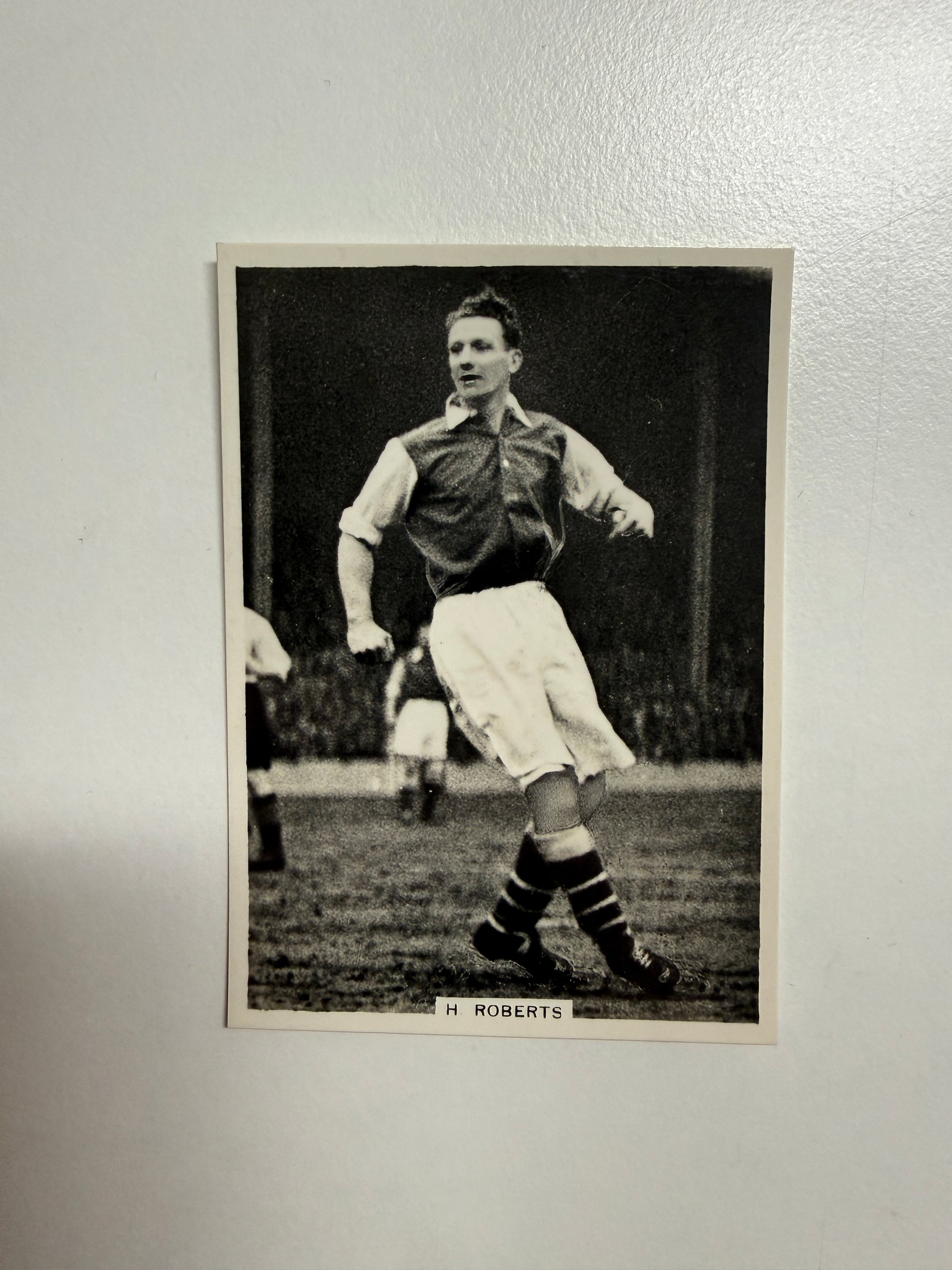1939 - H. ROBERTS - ARSENAL - VINTAGEKORT