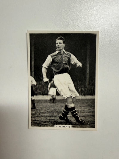 1939 - H. ROBERTS - ARSENAL - VINTAGEKORT