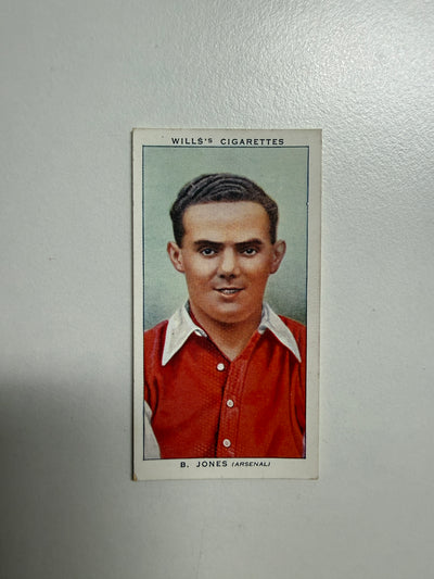 1939 - B. JONES - ARSENAL - VINTAGEKORT