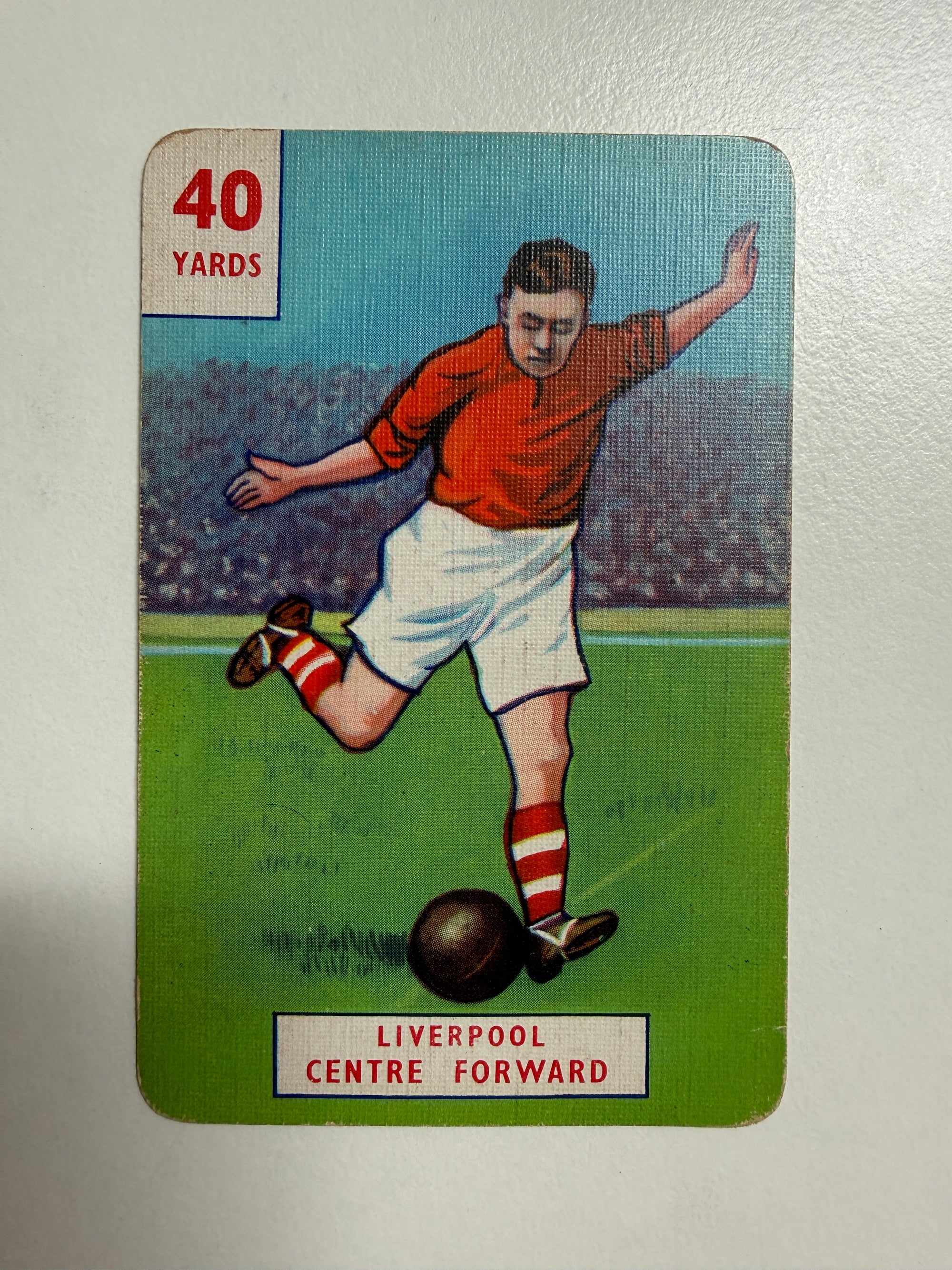 1950 - LIVERPOOL CENTRE FORWARD - VINTAGEKORT