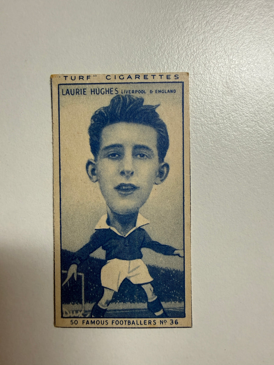 1951 - LAURIE HUGHES - LIVERPOOL - VINTAGEKORT