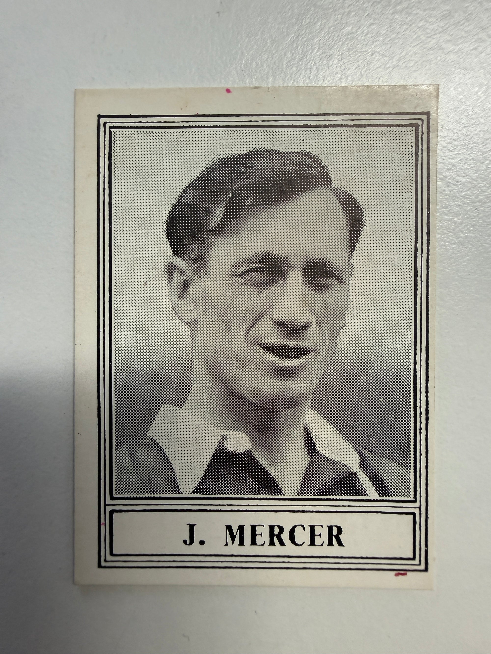 1952 - J. MERCER - ARSENAL - VINTAGEKORT