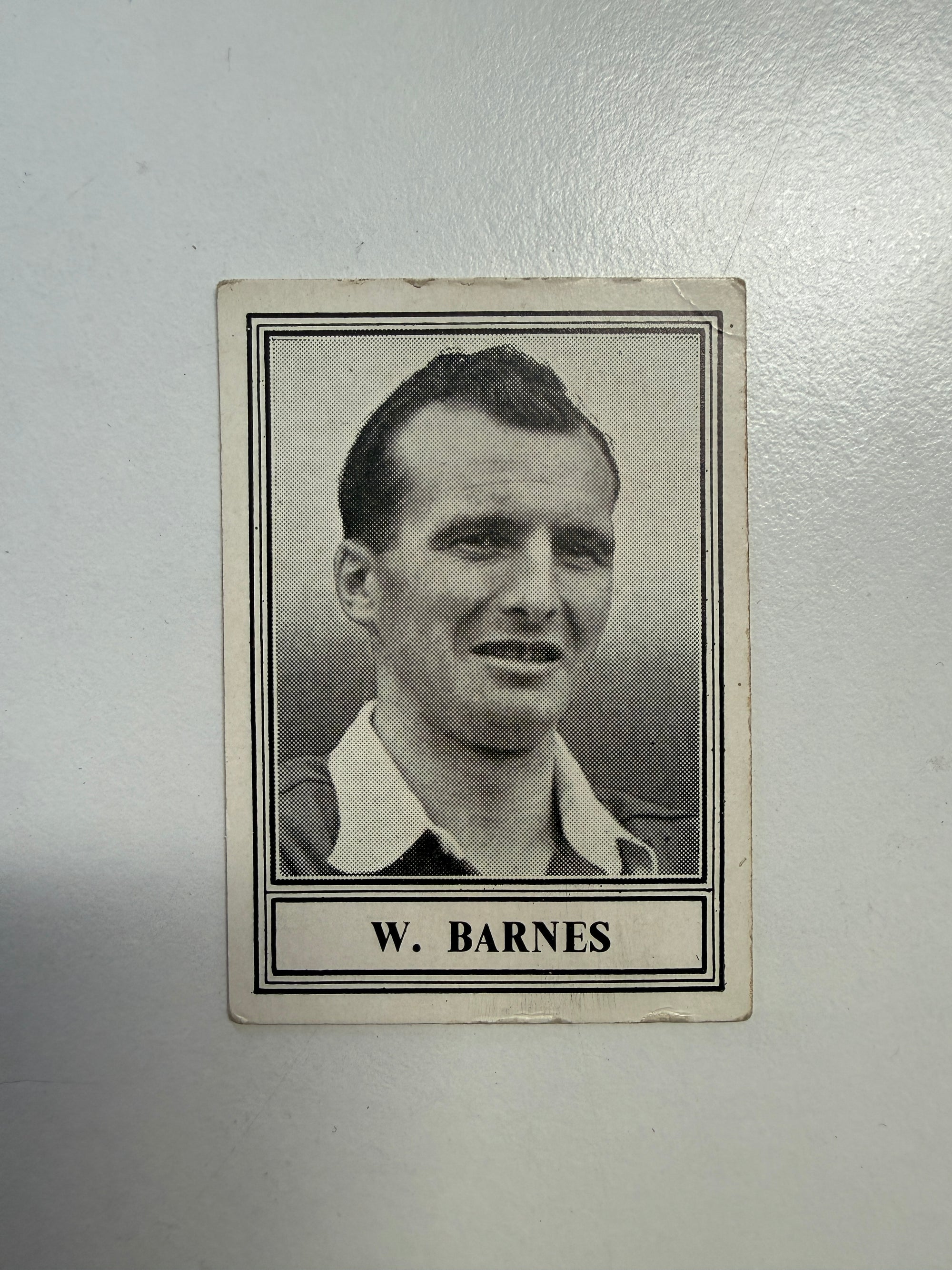 1952 - W. BARNES - ARSENAL - VINTAGEKORT
