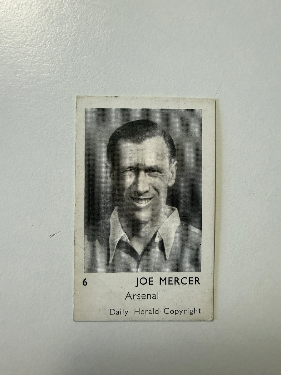 1954 - JOE MERCER - ARSENAL - VINTAGEKORT