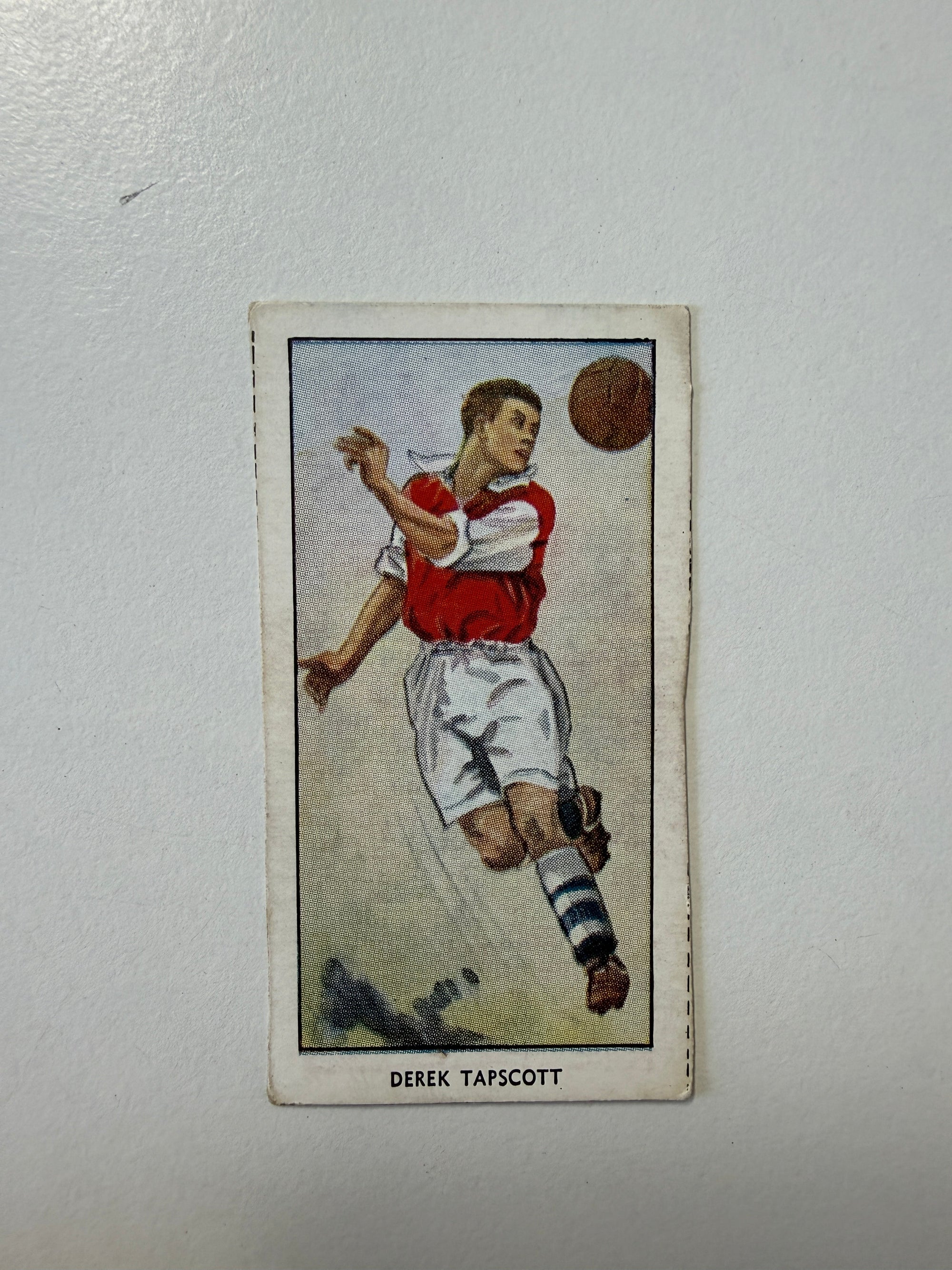 1955 - DEREK TAPSCOTT - ARSENAL - VINTAGEKORT