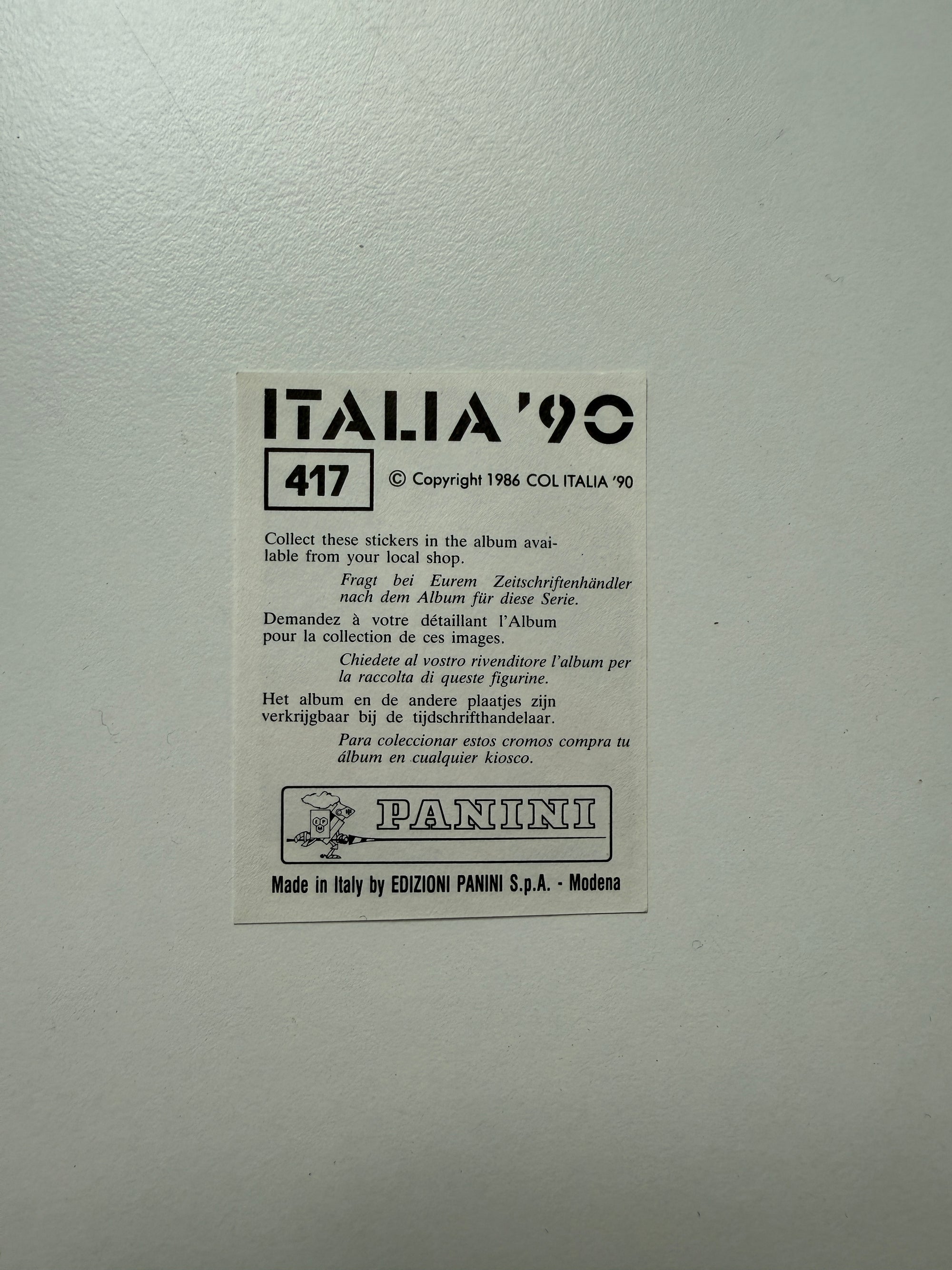 417. MARCO VAN BASTEN - NEDERLAND