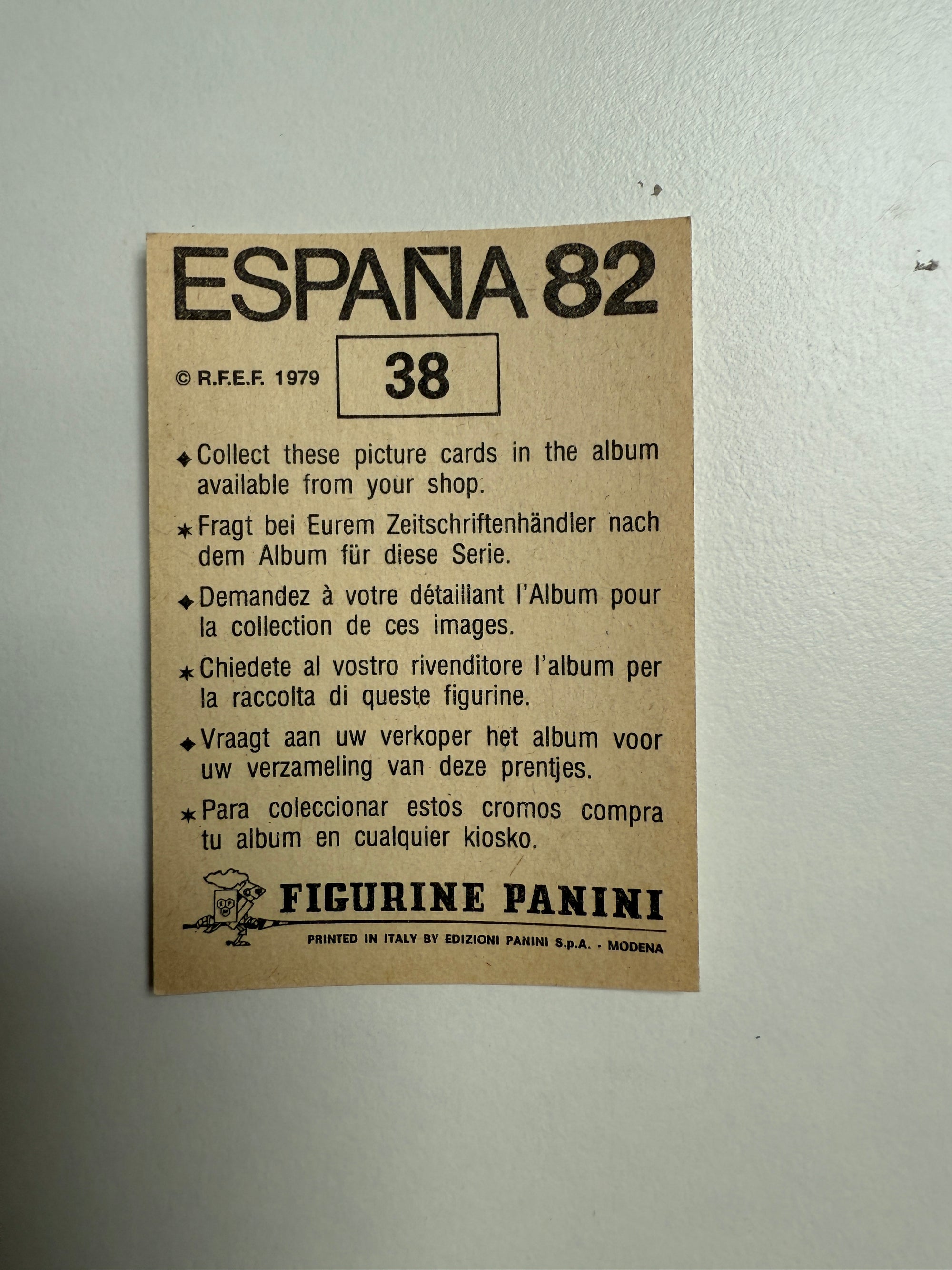 038. DINO ZOFF - ITALIA