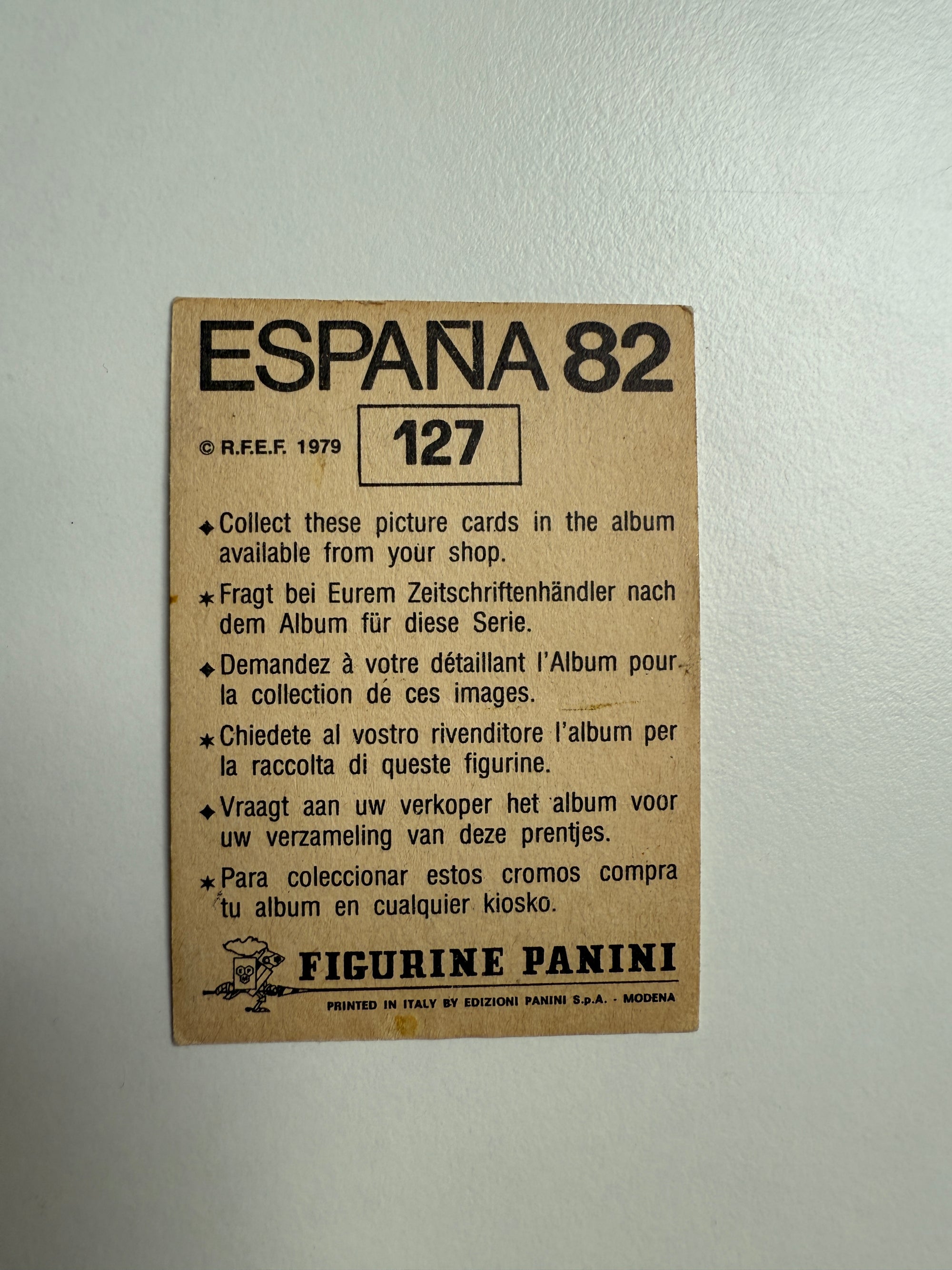 127. KARL-HEINZ RUMMENIGGE - DEUTSCHLAND - BRD