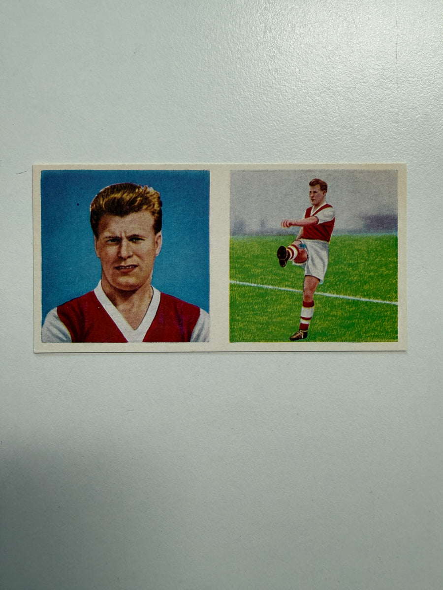 1956 - JACKIE HENDERSON - ARSENAL - VINTAGEKORT