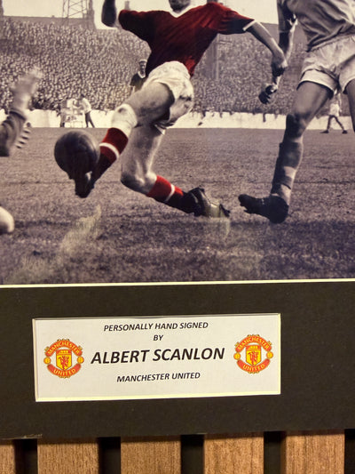 ALBERT SCANLON - SIGNERT BILDE MED EKTEHETSBEVIS/COA