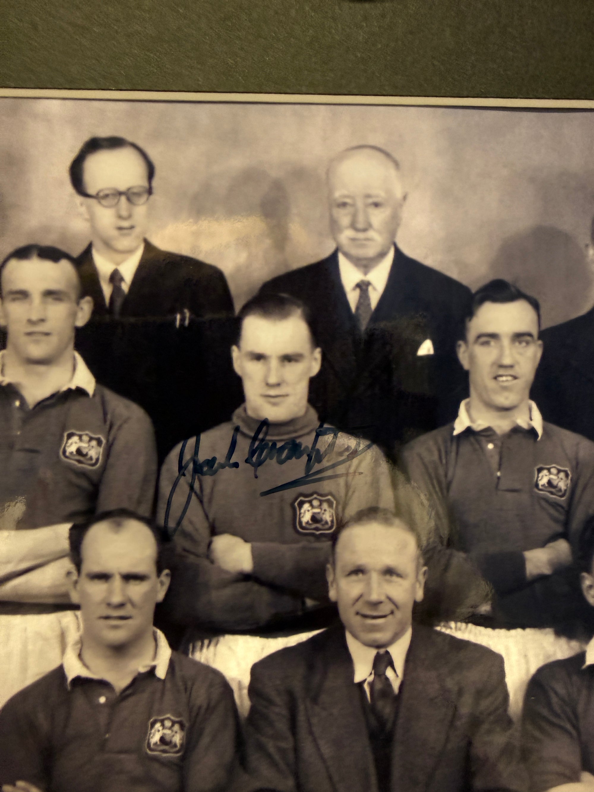 JACK CROMPTON - SIGNERT BILDE MED EKTEHETSBEVIS/COA