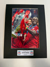 SADIO MANE - SIGNERT BILDE MED EKTEHETSBEVIS/COA