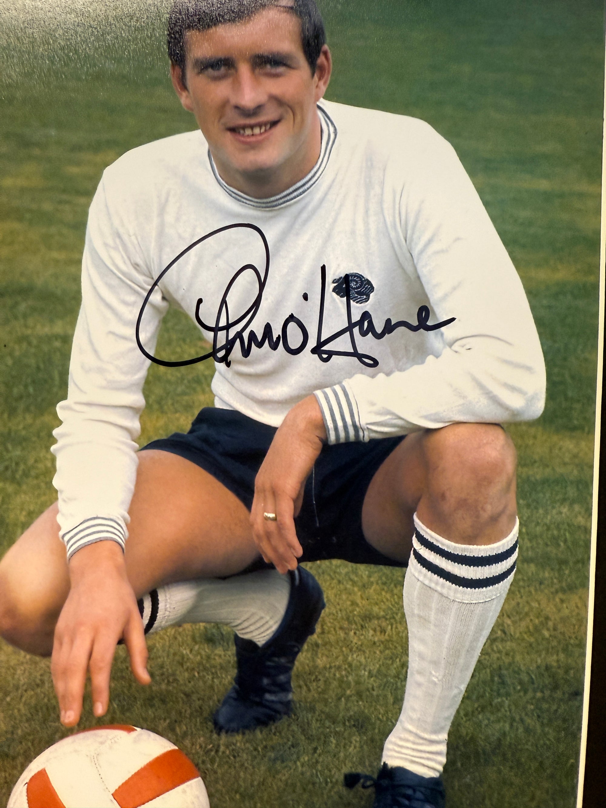 JOHN O`HARE - SIGNERT BILDE MED EKTEHETSBEVIS/COA