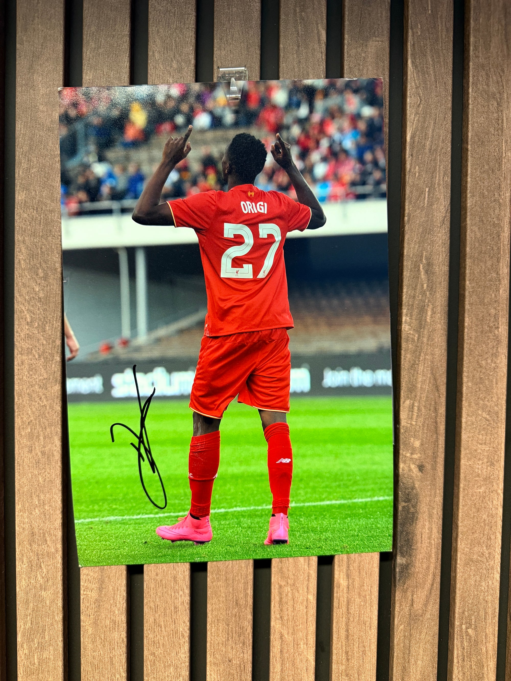 DIVOCK ORIGI - SIGNERT BILDE MED EKTEHETSBEVIS/COA