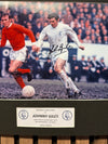 JOHNNY GILES - SIGNERT BILDE MED EKTEHETSGARANTI/COA