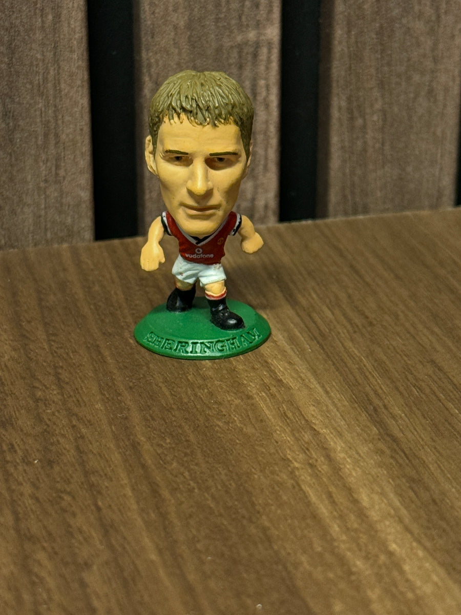 TEDDY SHERINGHAM - MANCHESTER UNITED - SPILLERFIGUR