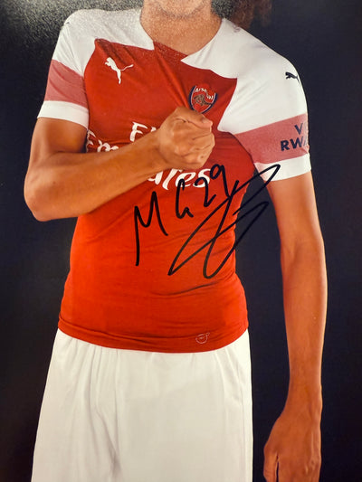 ARSENAL - MATEO GUENDOUZI - SIGNERT BILDE MED EKTEHETSBEVIS/COA