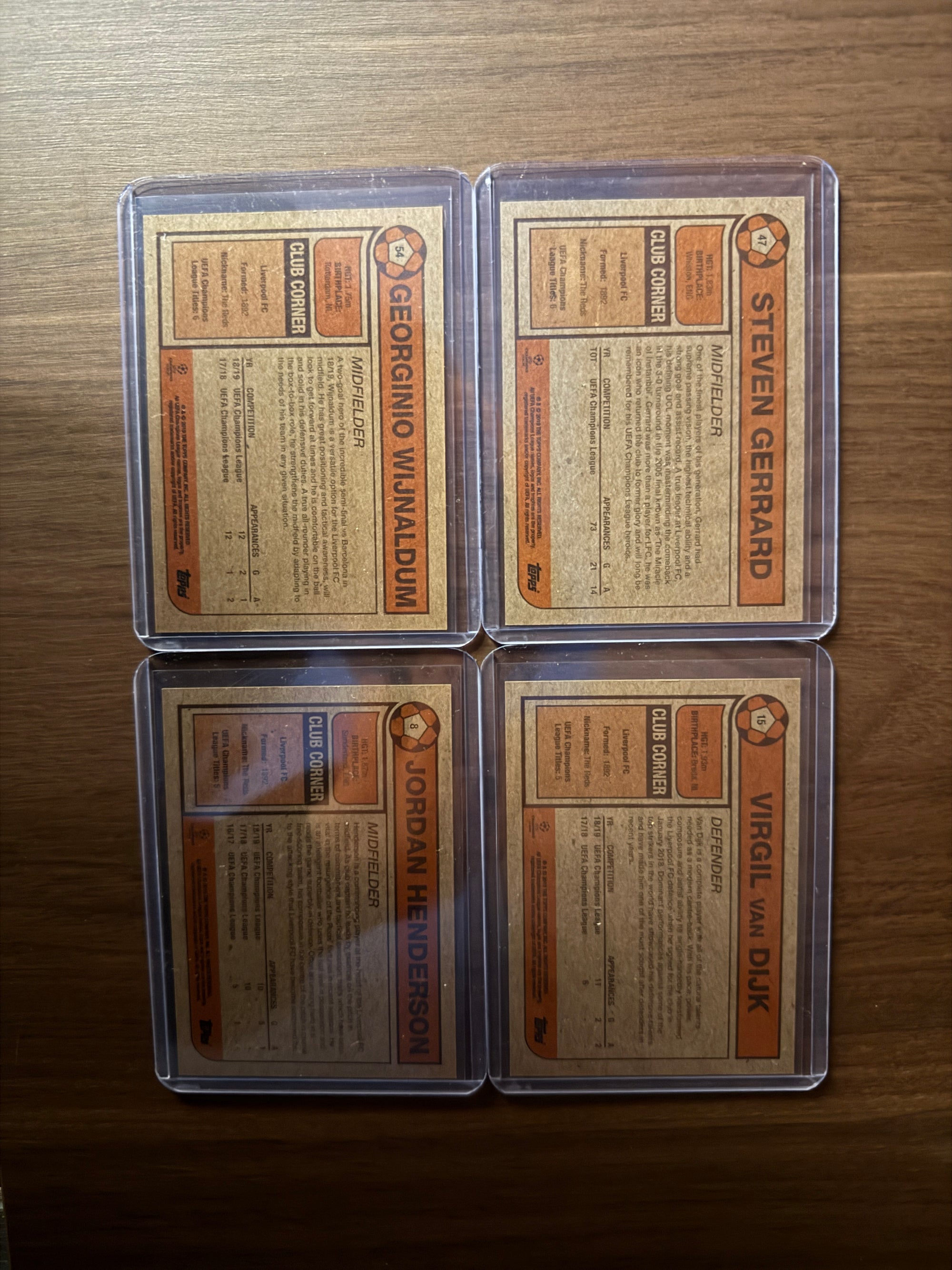 LIVERPOOL - TOPPS LIVING LOT