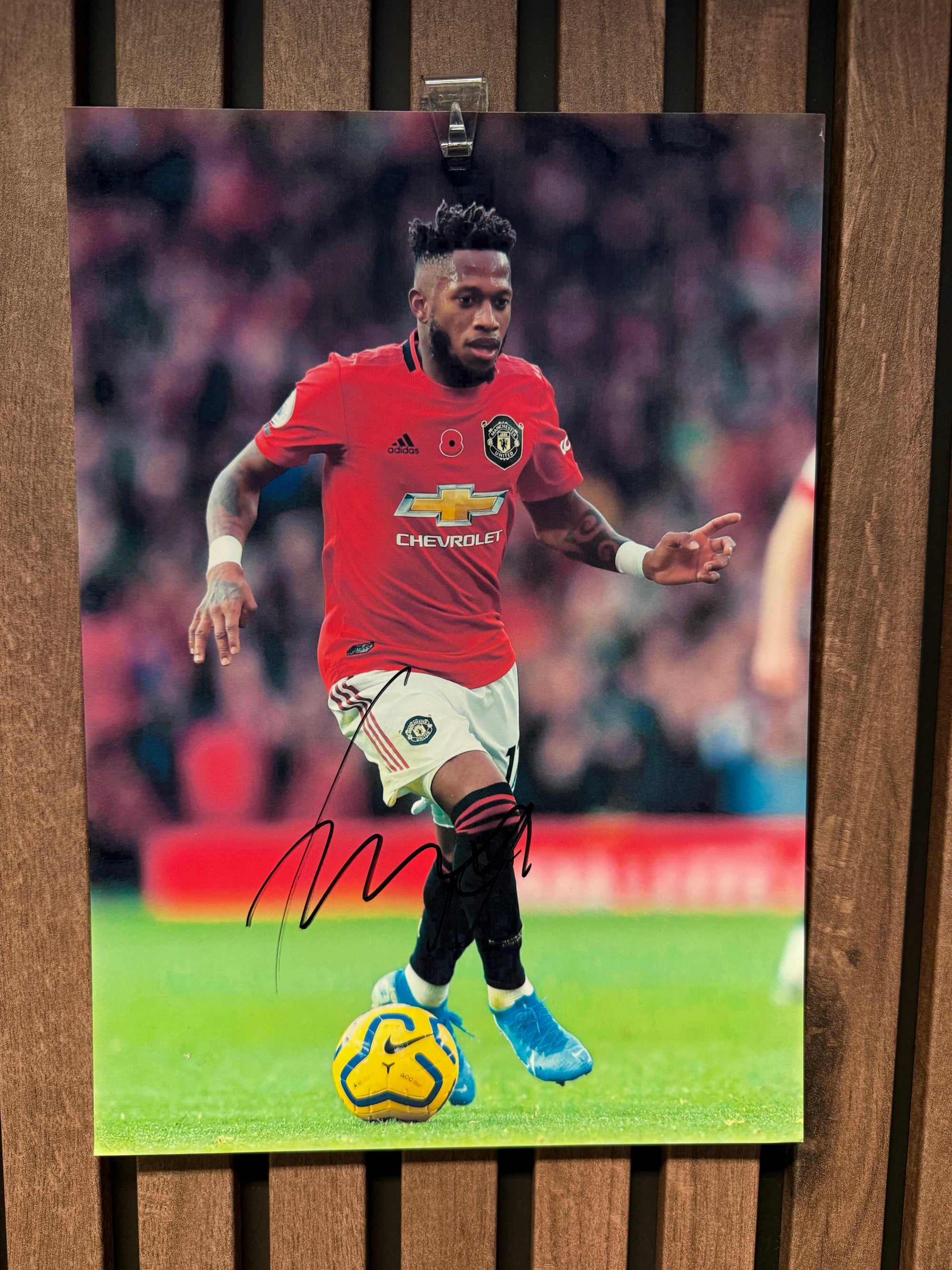 MANCHESTER UNITED - SIGNERTE BILDER UTEN COA LOT - 6 BILDER
