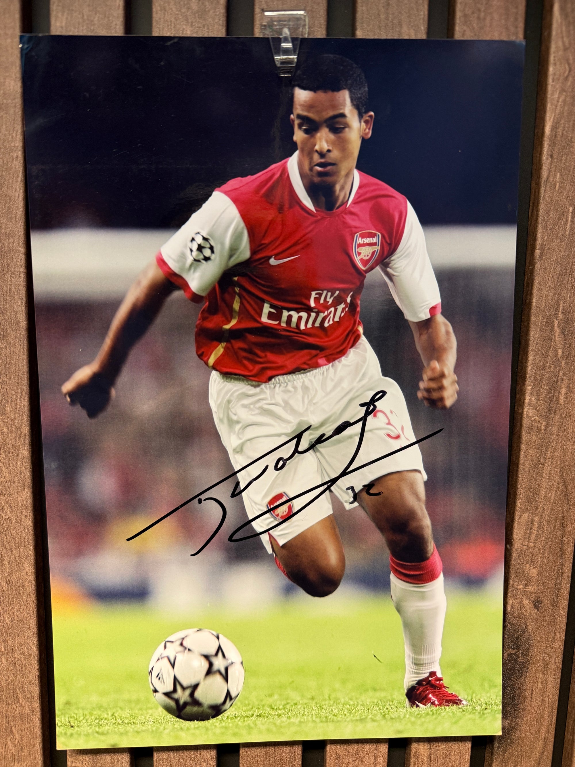 ARSENAL - SIGNERTE BILDER UTEN COA LOT - 6 BILDER