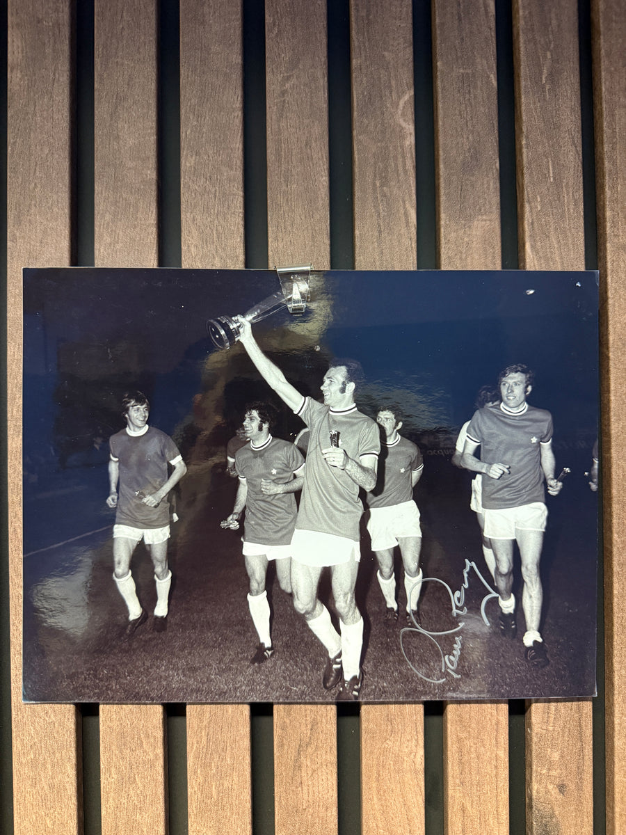 LEEDS UNITED - PAUL REANEY - SIGNERT BILDE MED EKTEHETSBEVIS/COA