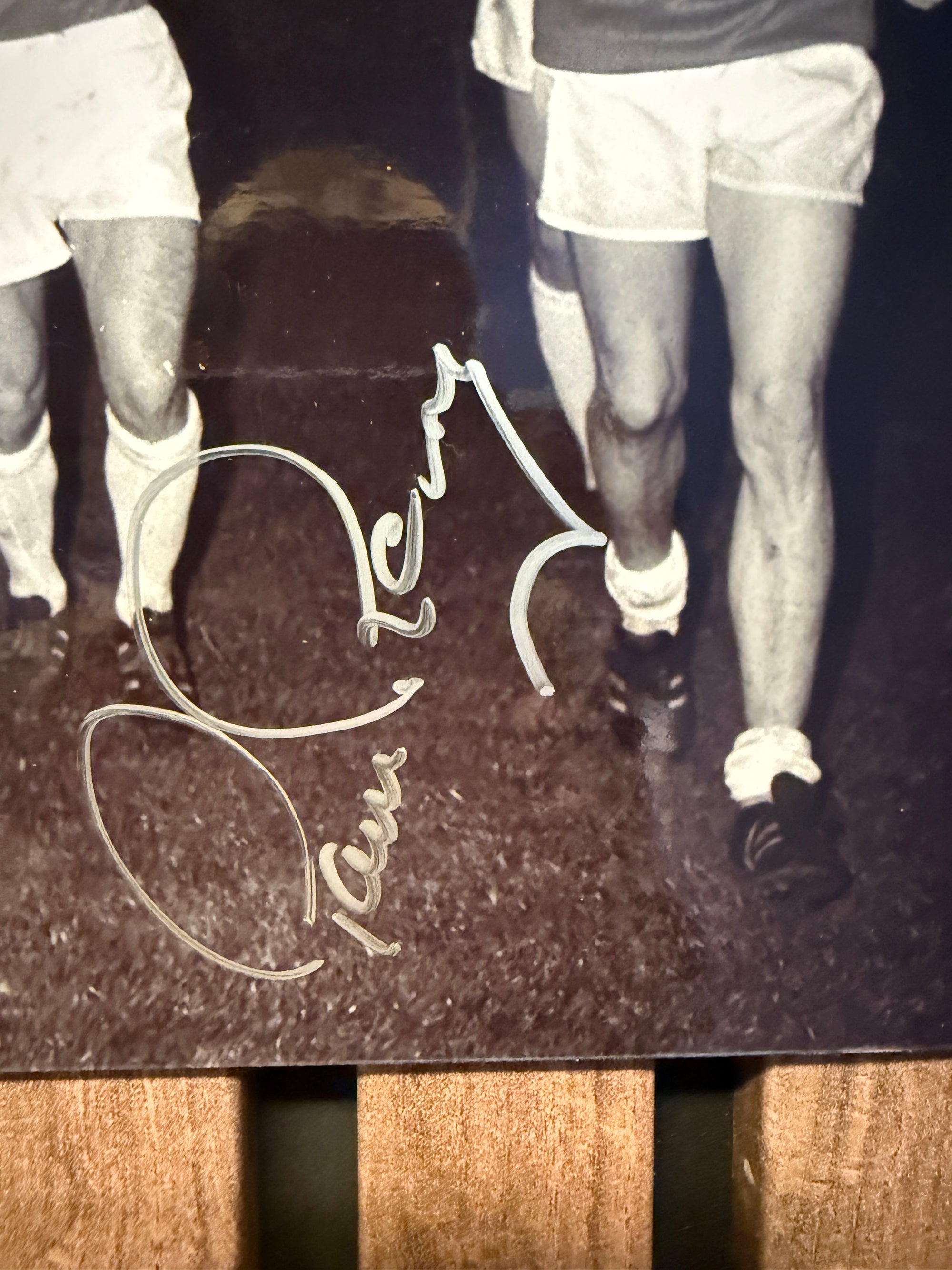 LEEDS UNITED - PAUL REANEY - SIGNERT BILDE MED EKTEHETSBEVIS/COA