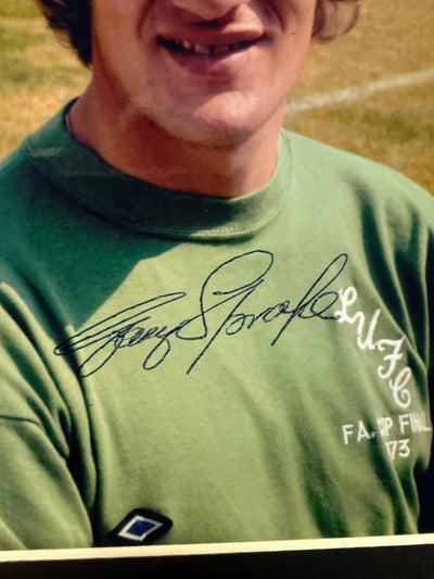 GARY SPRAKE - SIGNERT BILDE MED EKTEHETSBEVIS/COA