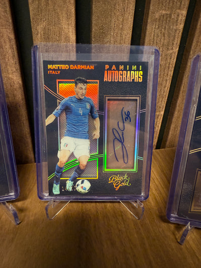 ITALIA - BLACK GOLD - LOT PÅ 4 KORT