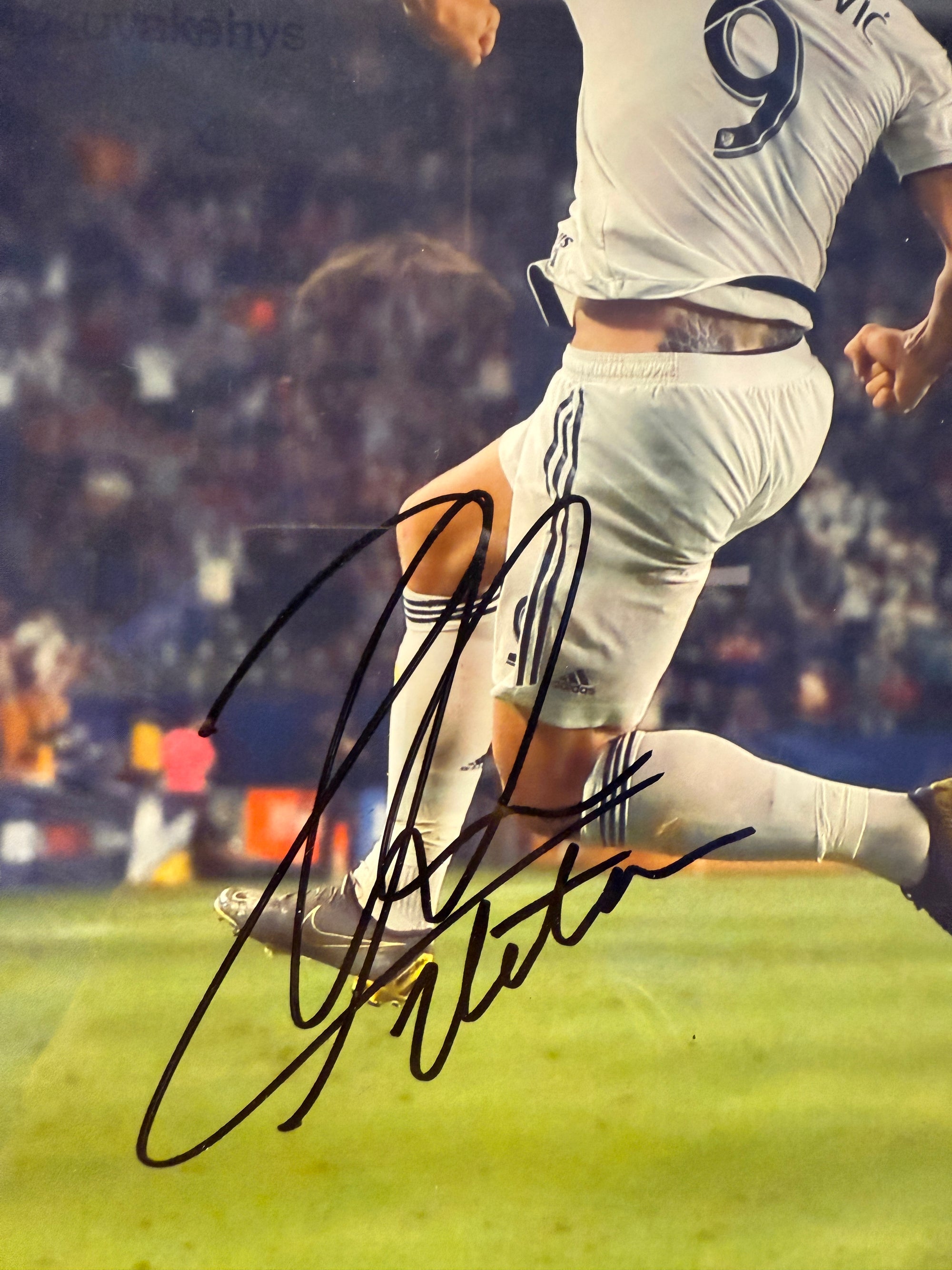 ZLATAN IBRAHIMOVIC - SIGNERT BILDE MED EKTEHETSBEVIS/COA