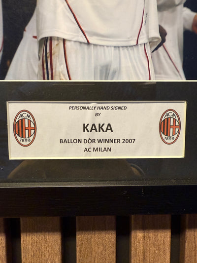 AC MILAN - KAKÁ - SIGNERT BILDE MED EKTEHETSBEVIS/COA