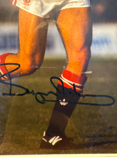 BRYAN ROBSON - SIGNERT BILDE MED EKTEHETSBEVIS/COA