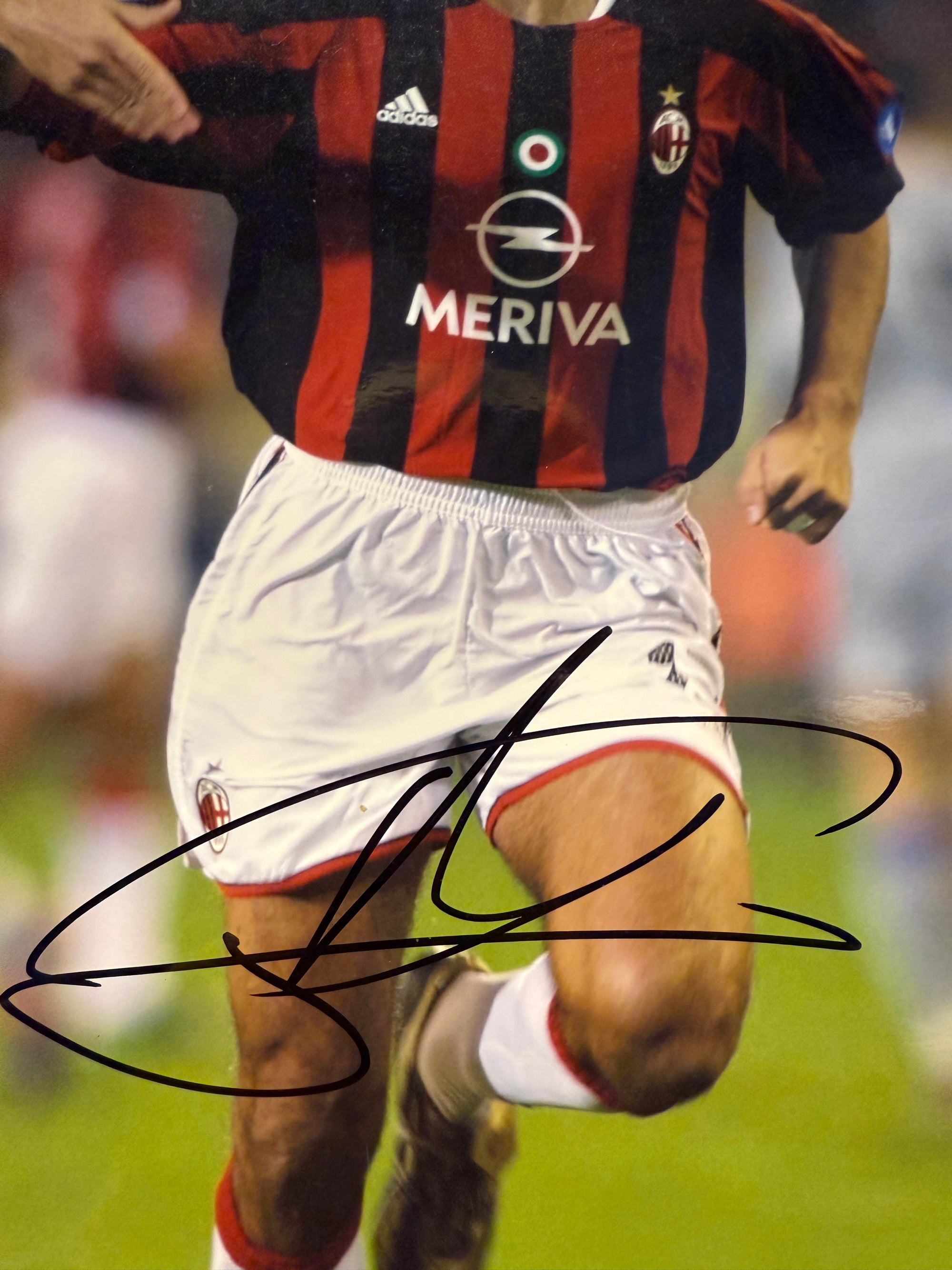 AC MILAN - ALESSANDRO NESTA - SIGNERT BILDE MED EKTEHETSBEVIS/COA