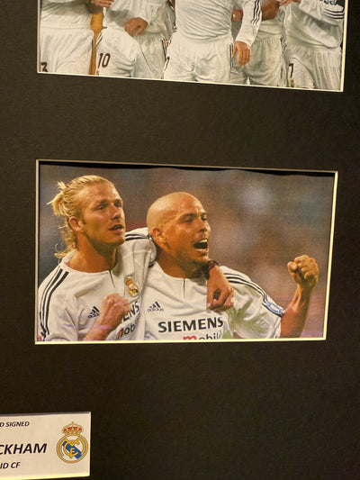 DAVID BECKHAM - SIGNERT BILDE MED EKTEHETSBEVIS/COA