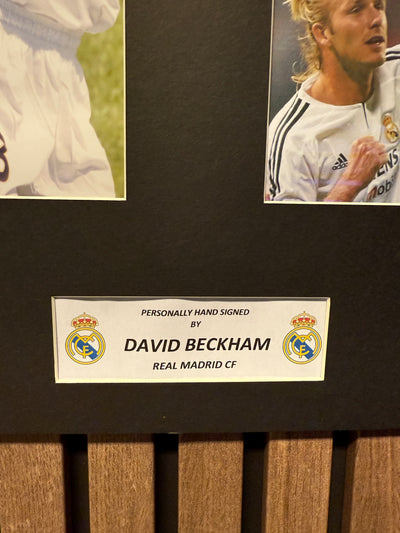 DAVID BECKHAM - SIGNERT BILDE MED EKTEHETSBEVIS/COA