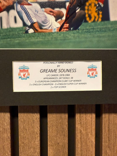 GRAEME SOUNESS - SIGNERT BILDE MED EKTEHETSBEVIS/COA
