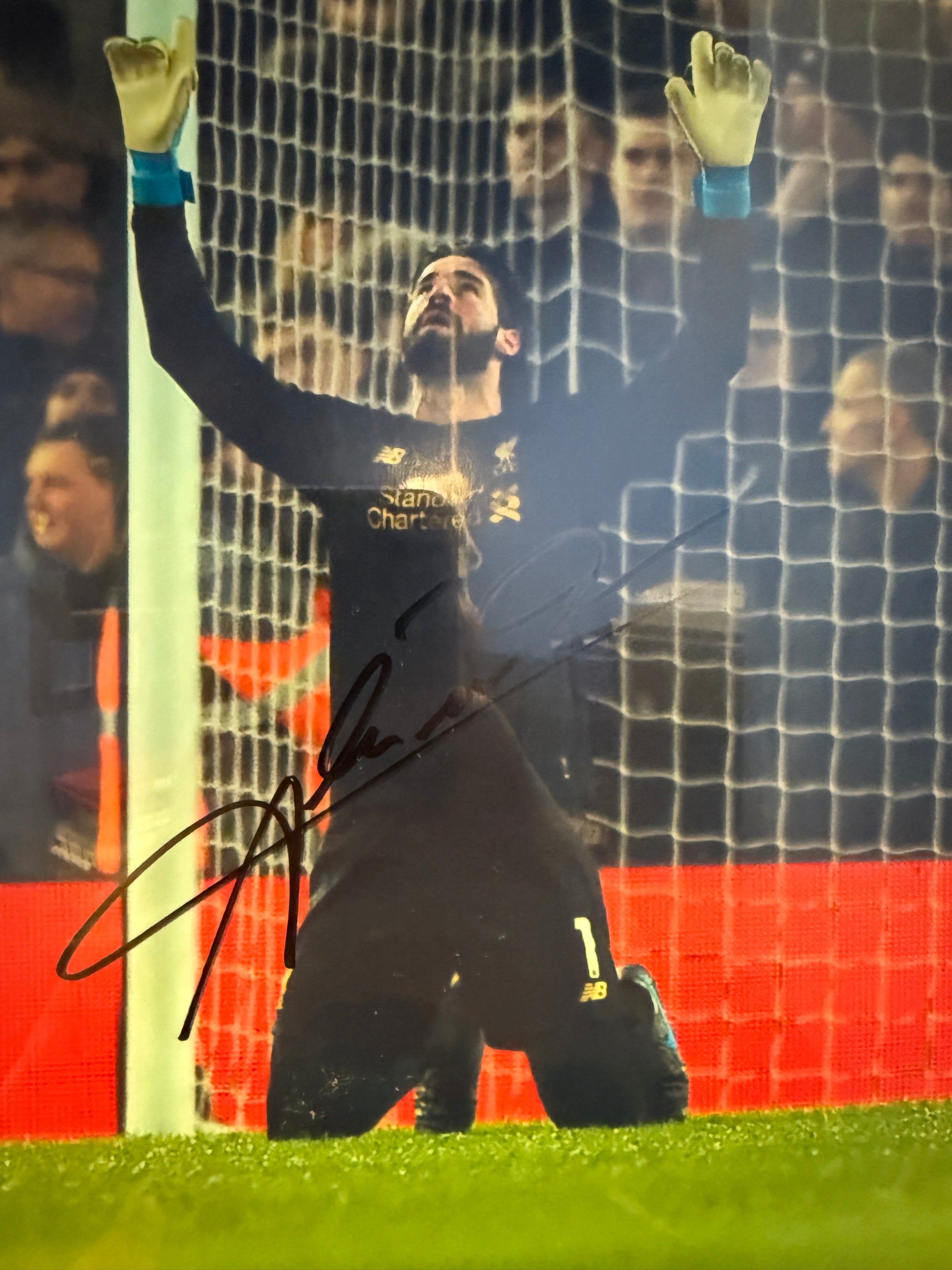 ALISSON BECKER - SIGNERT BILDE MED EKTEHETSBEVIS/COA