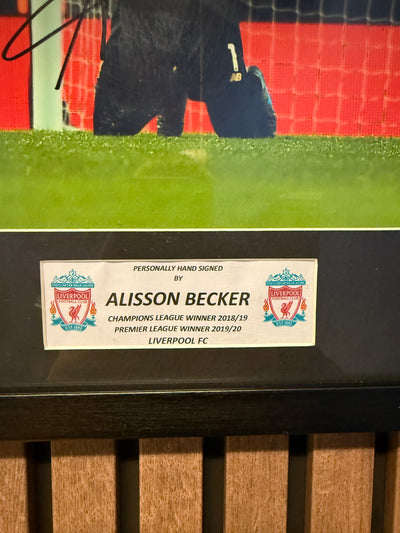 ALISSON BECKER - SIGNERT BILDE MED EKTEHETSBEVIS/COA