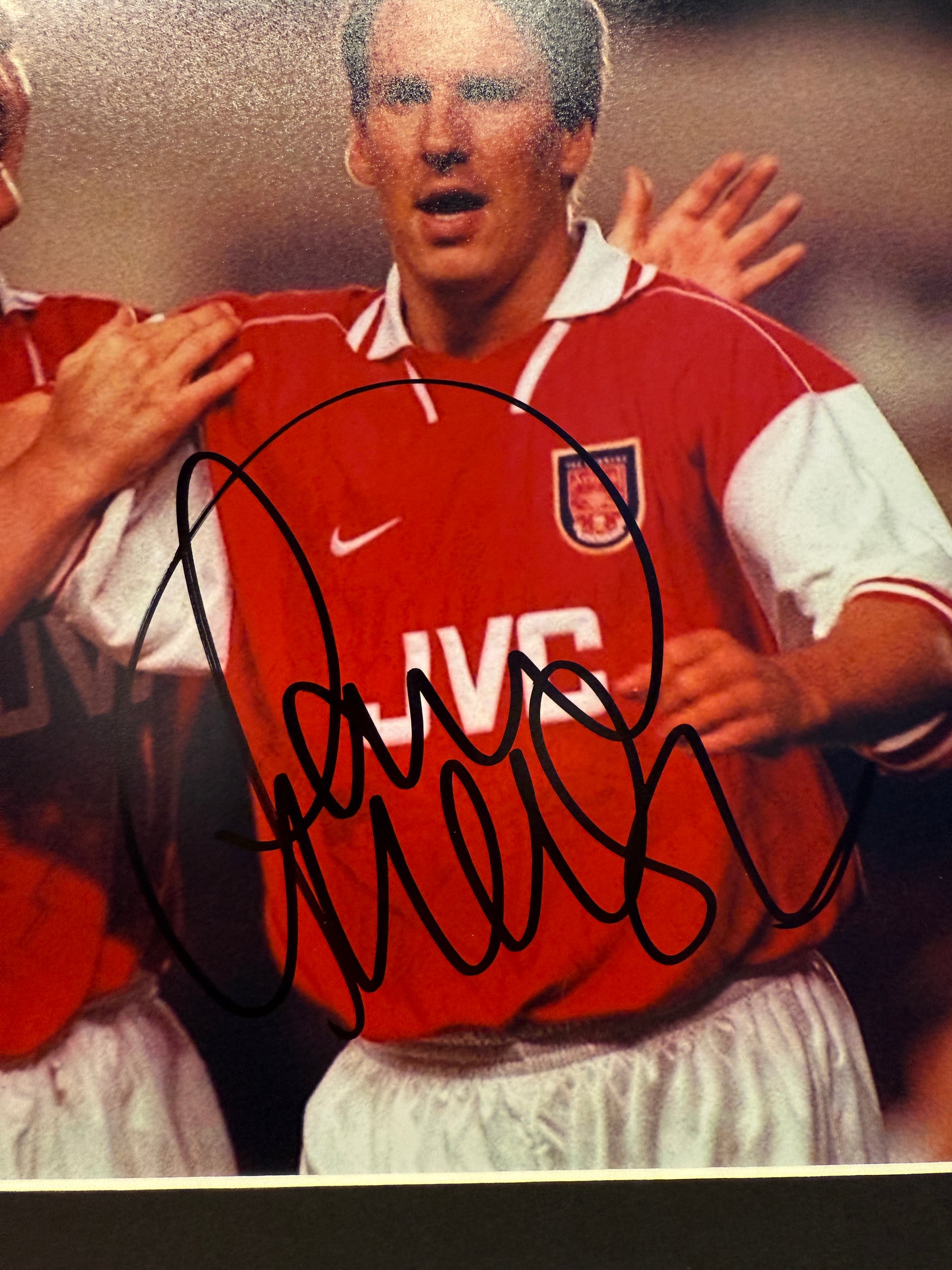 PAUL MERSON - SIGNERT BILDE MED EKTEHETSBEVIS/COA