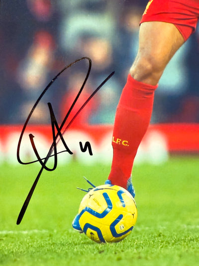 VIRGIL VAN DIJK - SIGNERT BILDE MED EKTEHETSBEVIS/COA