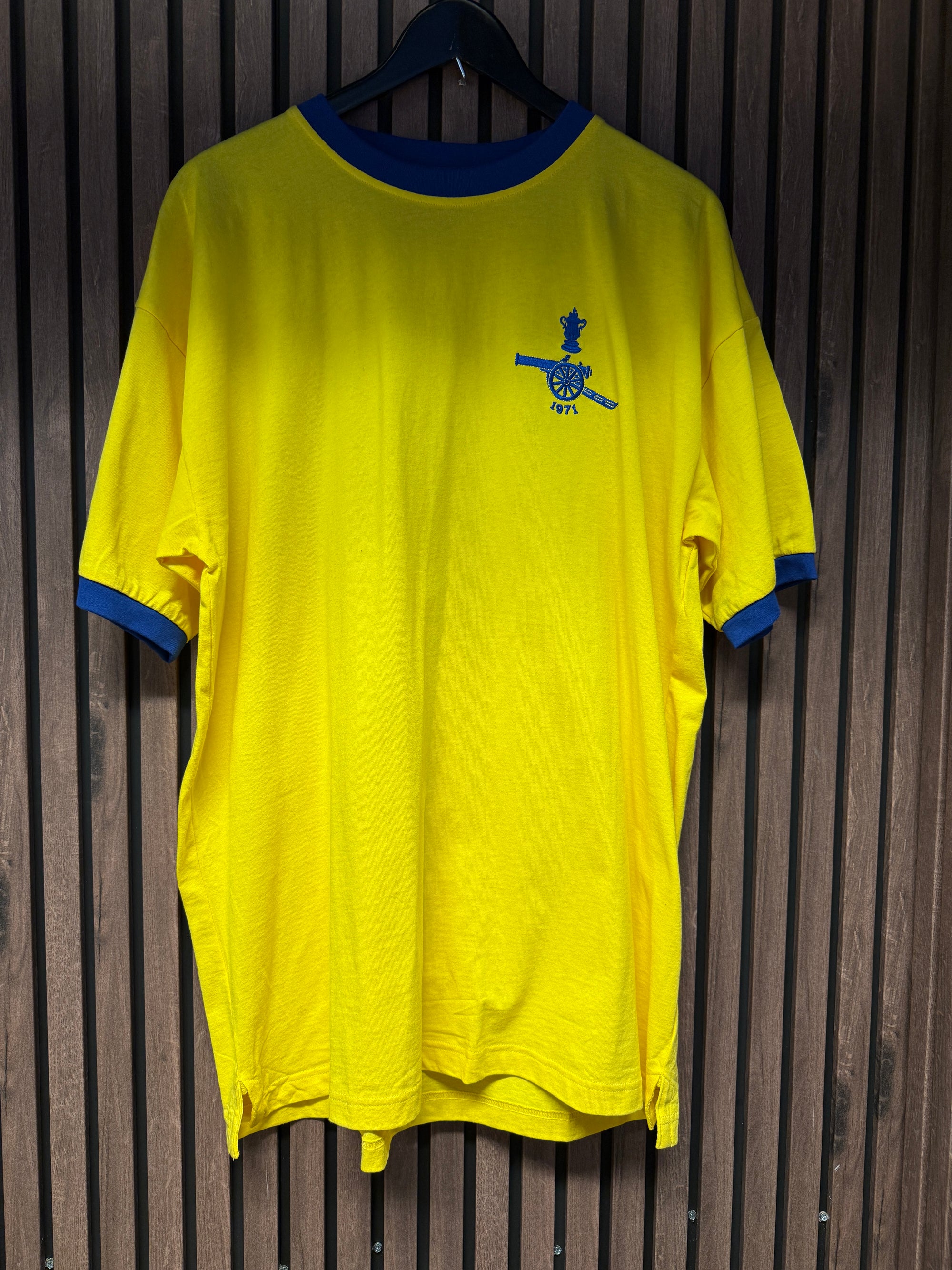 ARSENAL FOTBALLDRAKT FRA FA CUP 1971 - SCORE UP - "REMAKE"