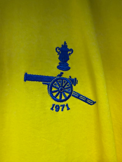ARSENAL FOTBALLDRAKT FRA FA CUP 1971 - SCORE UP - "REMAKE"