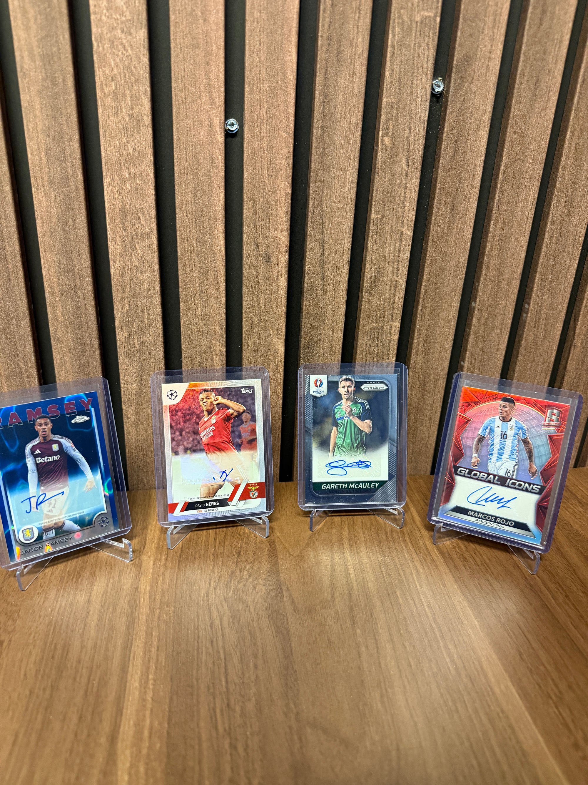 SIGNERTE KORT LOT - 4 KORT