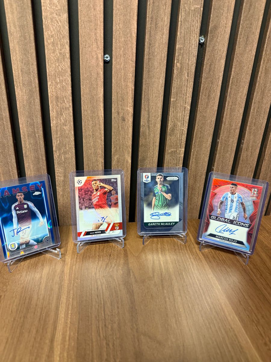 SIGNERTE KORT LOT - 4 KORT