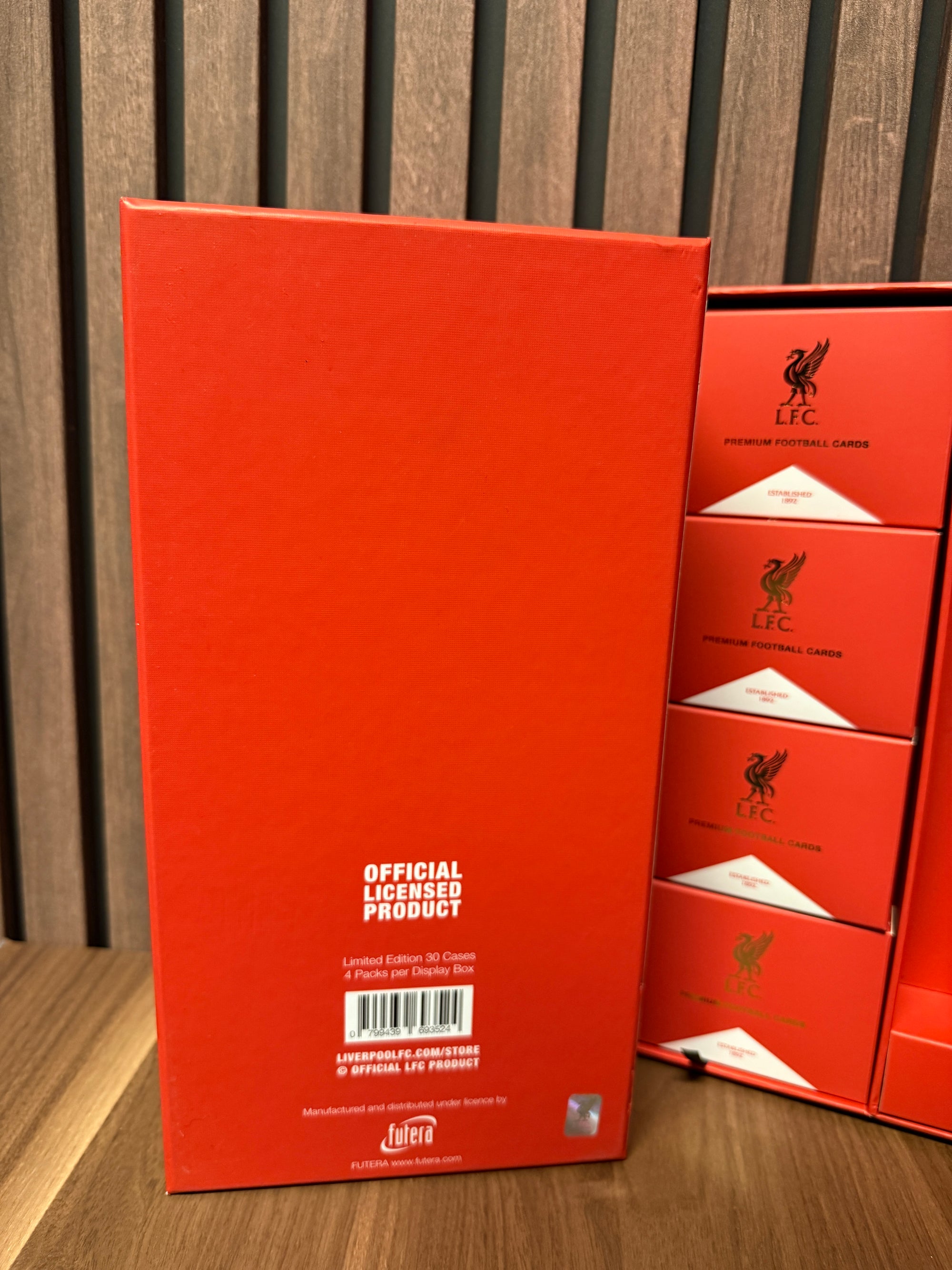 LIVERPOOL - FUTERA LOT - 3 TOMME BOKSER FRA FUTERA LIVERPOOL 2016