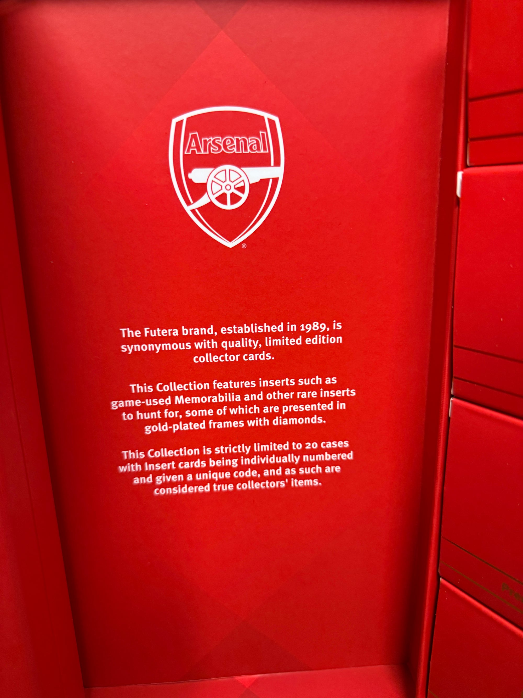 ARSENAL - FUTERA LOT - 2 TOMME BOKSER FRA ARSENAL 2016