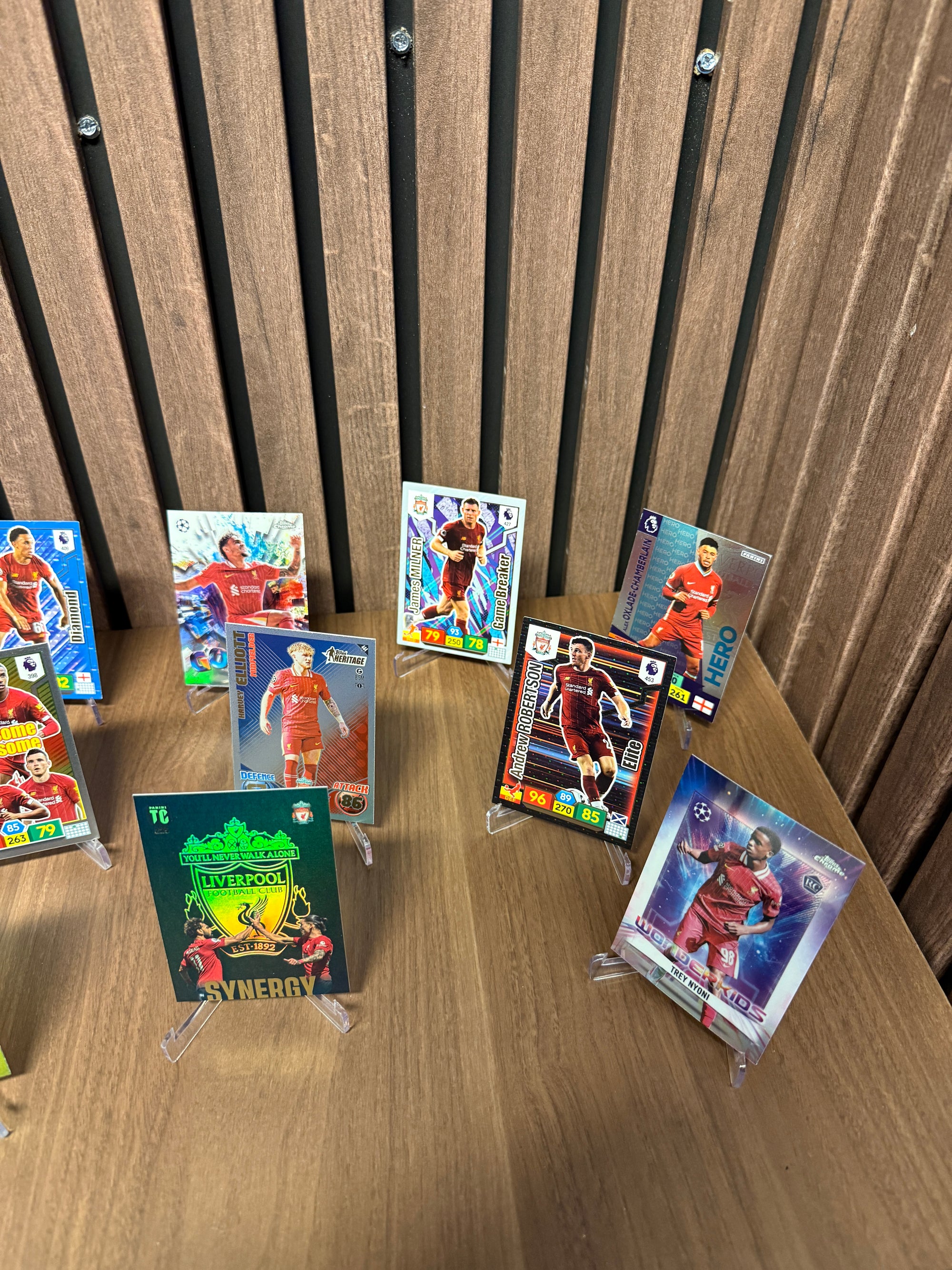 LIVERPOOL - INSERTS LOT - 12 KORT