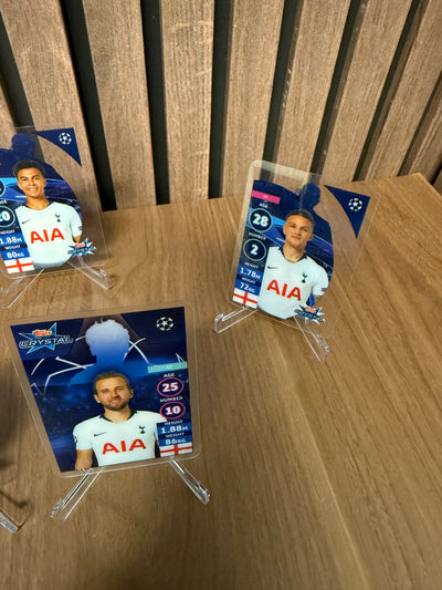 TOTTENHAM HOTSPUR - TOPPS CRYSTAL LOT - 5 KORT