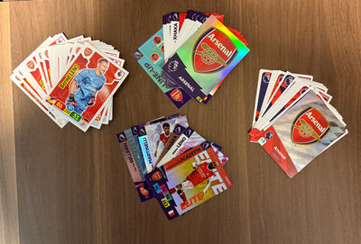 ARSENAL - LAGSETT LOT - PANINI ADRENALYN XL PREMIER LEAGUE - 3 ÅRGANGER